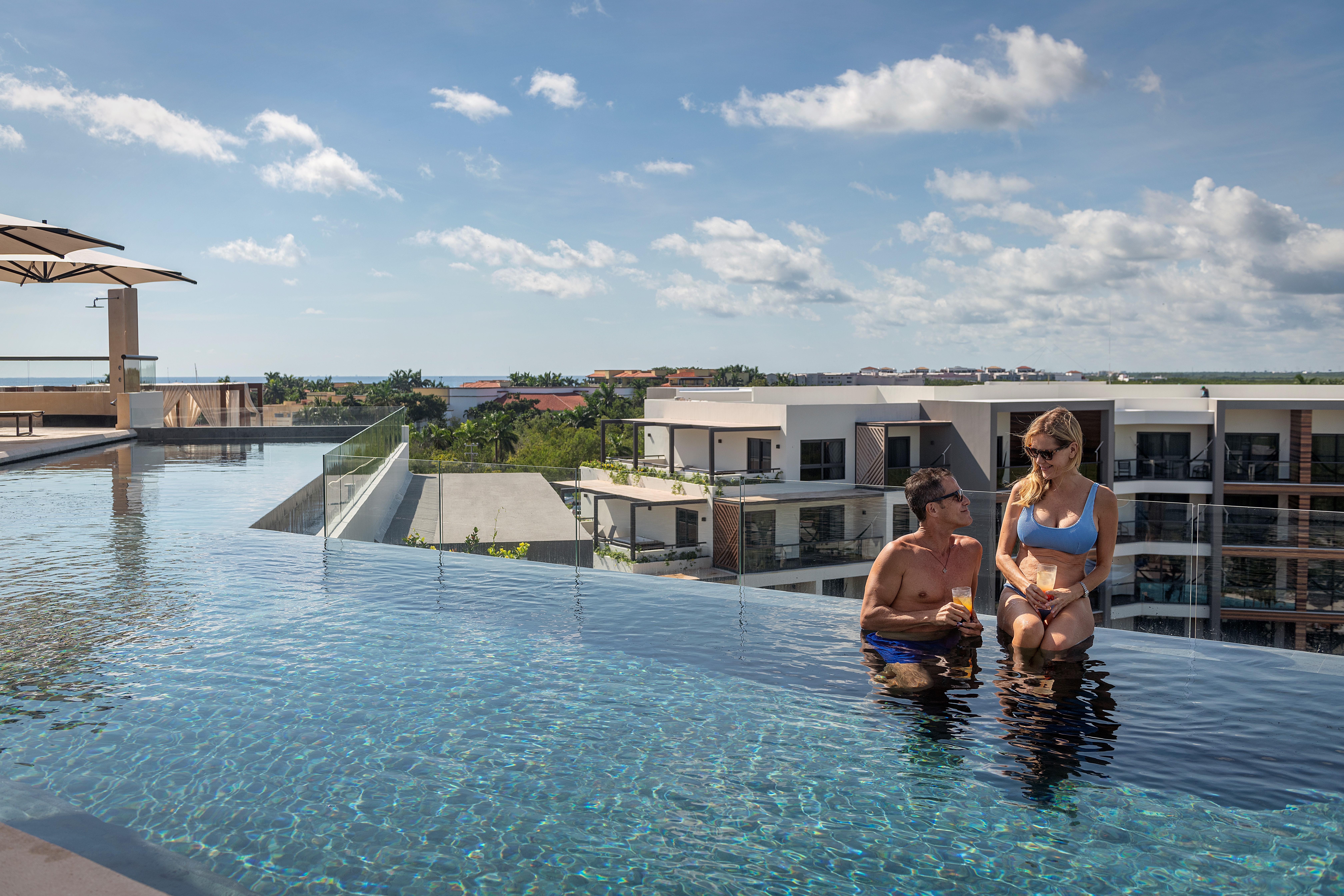 A Private Junior Suite At The All-Inclusive, Ventus At Marina El Cid Spa & Beach (Adults Only) Puerto Morelos Exteriér fotografie