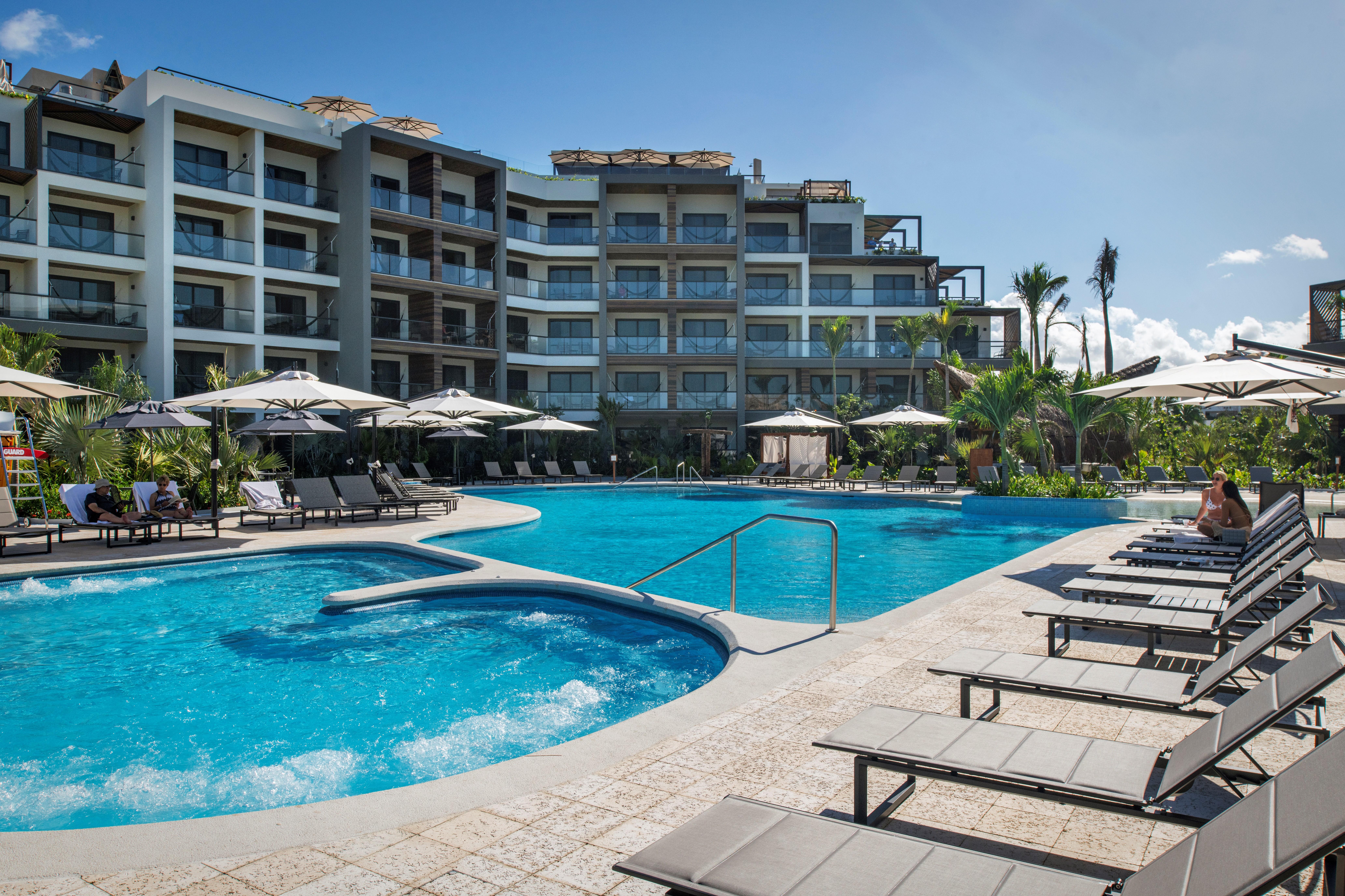 A Private Junior Suite At The All-Inclusive, Ventus At Marina El Cid Spa & Beach (Adults Only) Puerto Morelos Exteriér fotografie